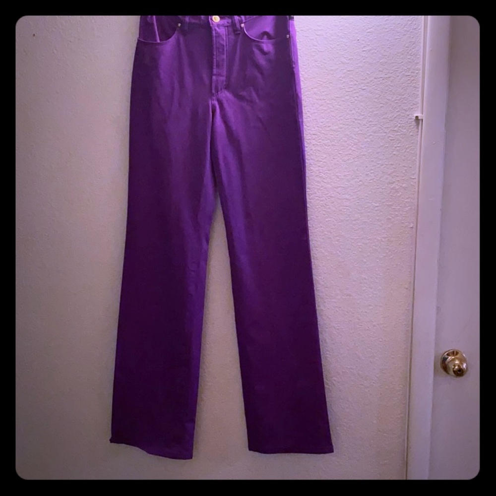 Purple Trousers